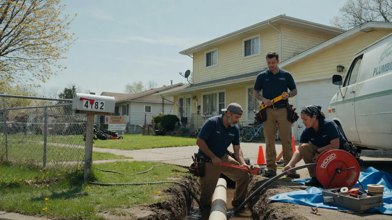 Gas Line Repair in Woodstock, IL near me